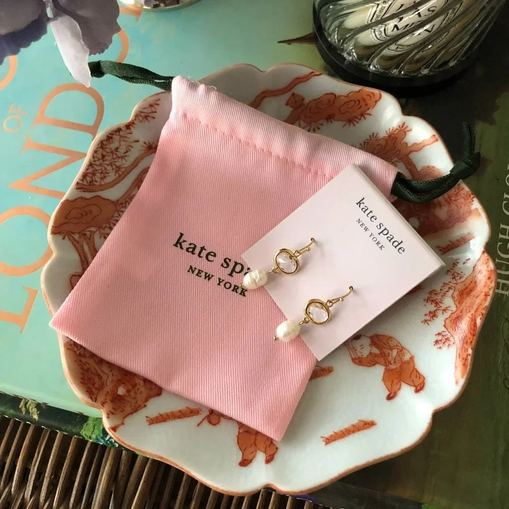 ✨ NEW Kate Spade Pearl Drop Statement Earrings