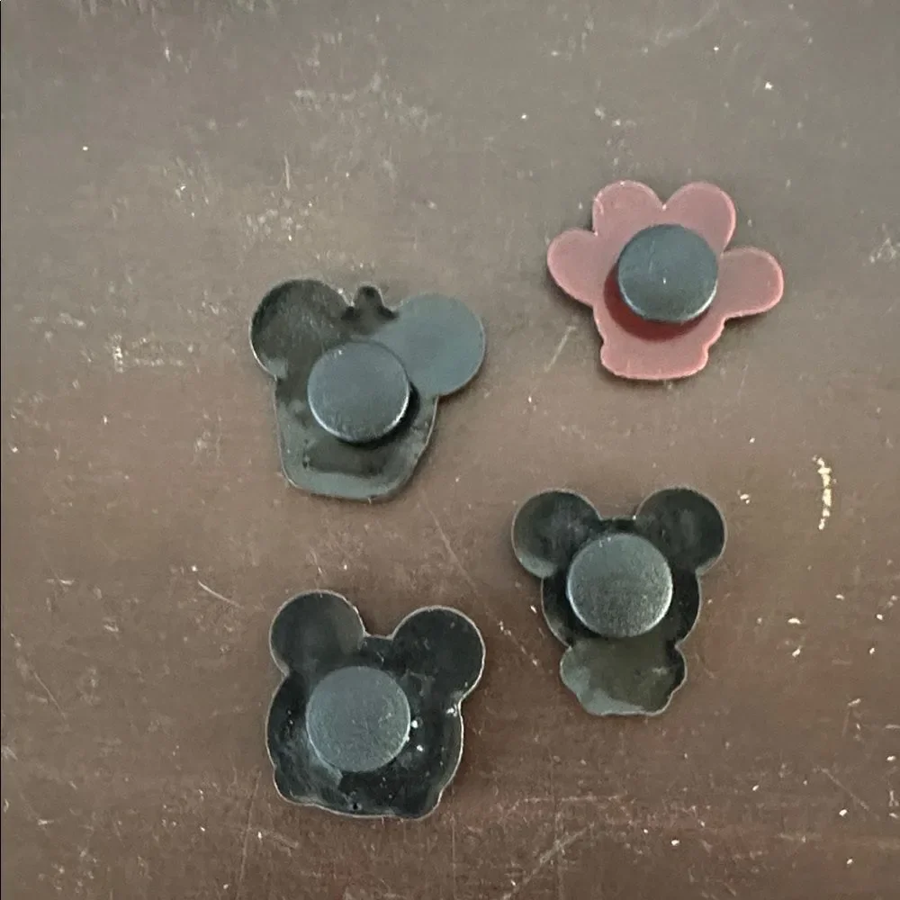 Disney Mickey Mouse Shoe Accessories - Black, Red, White