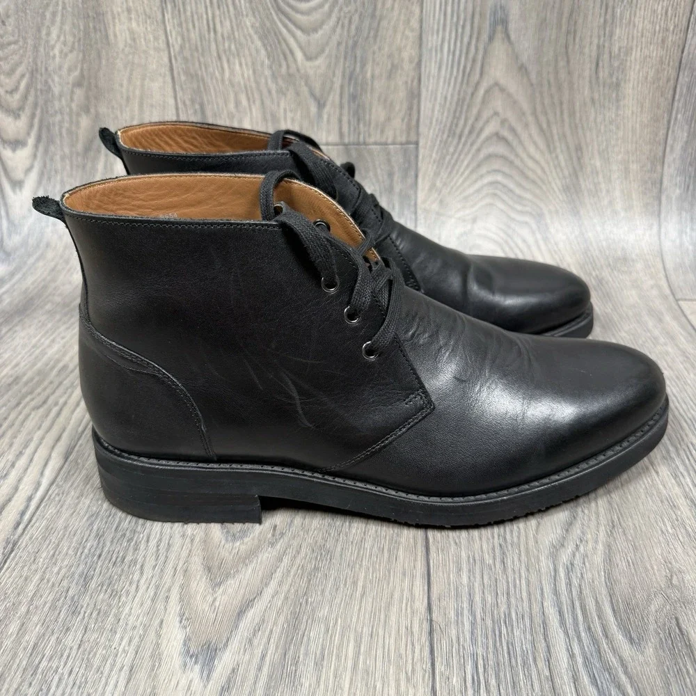Allen Edmonds Men's Black Donovan Chukka Boot Size 10 D