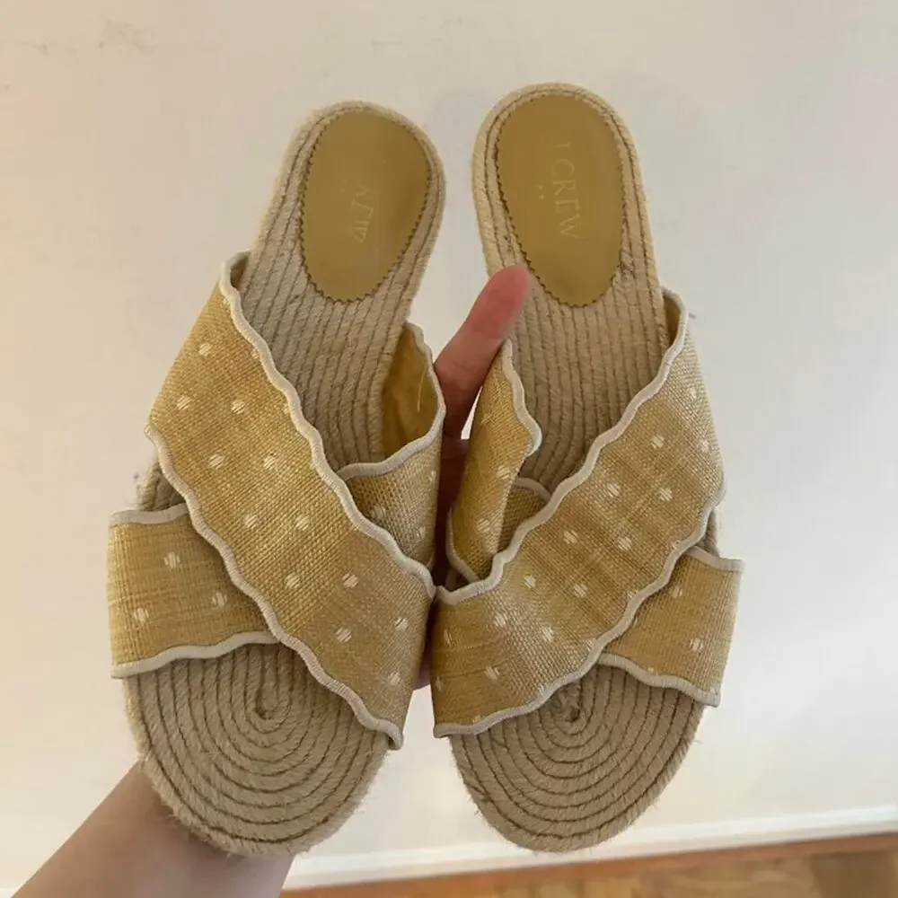 J. Crew Factory crew scalloped