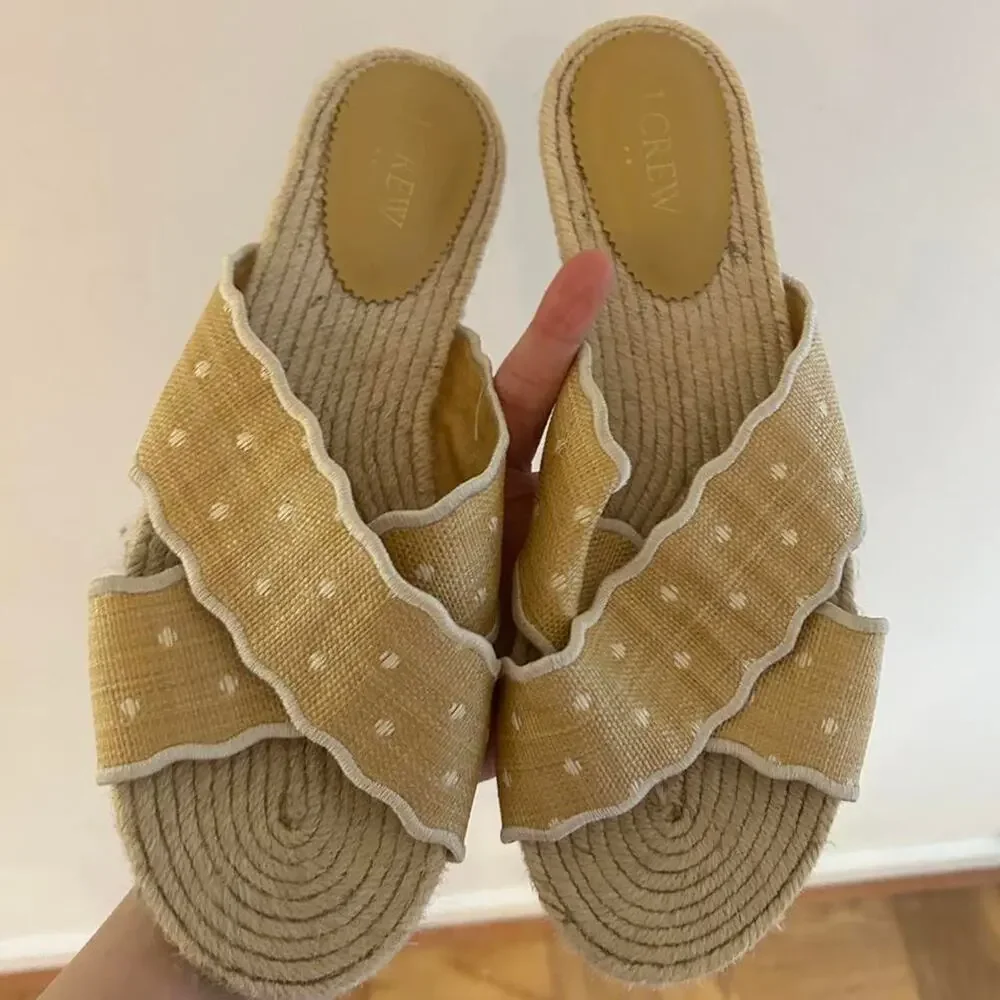 J. Crew Factory crew scalloped