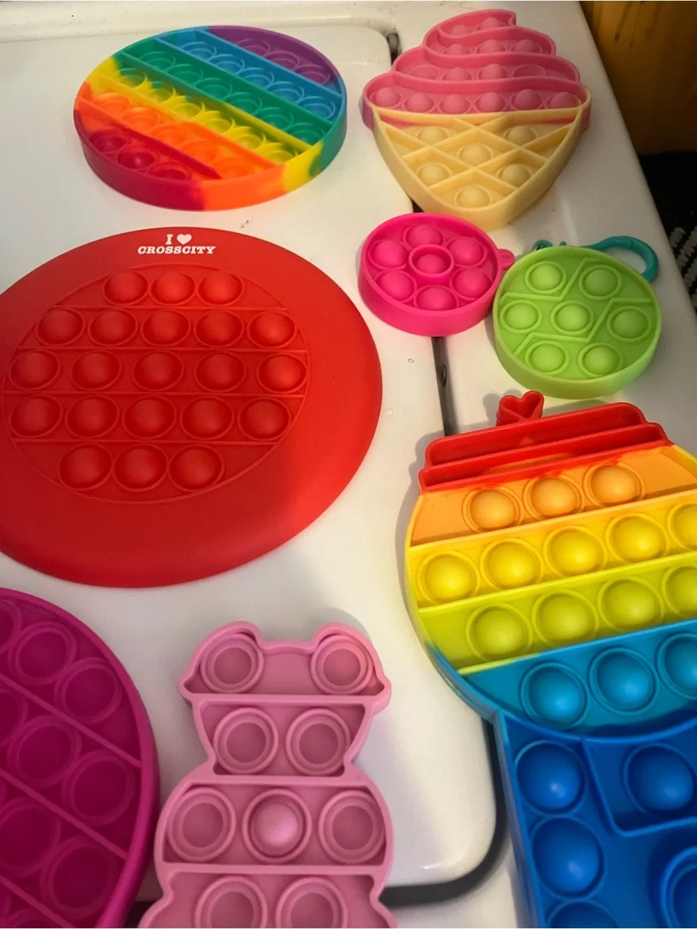 Bundle of 8 Pop Bubble Fidget Toys