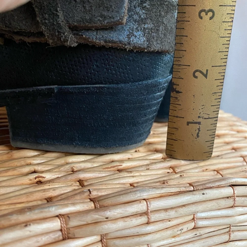 Dolce Vita stacked buckle rustic