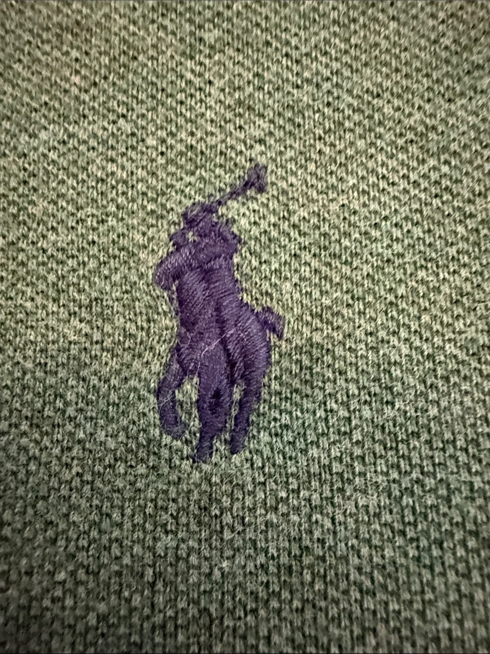 Polo by Ralph Lauren Men's Green Polo Shirt