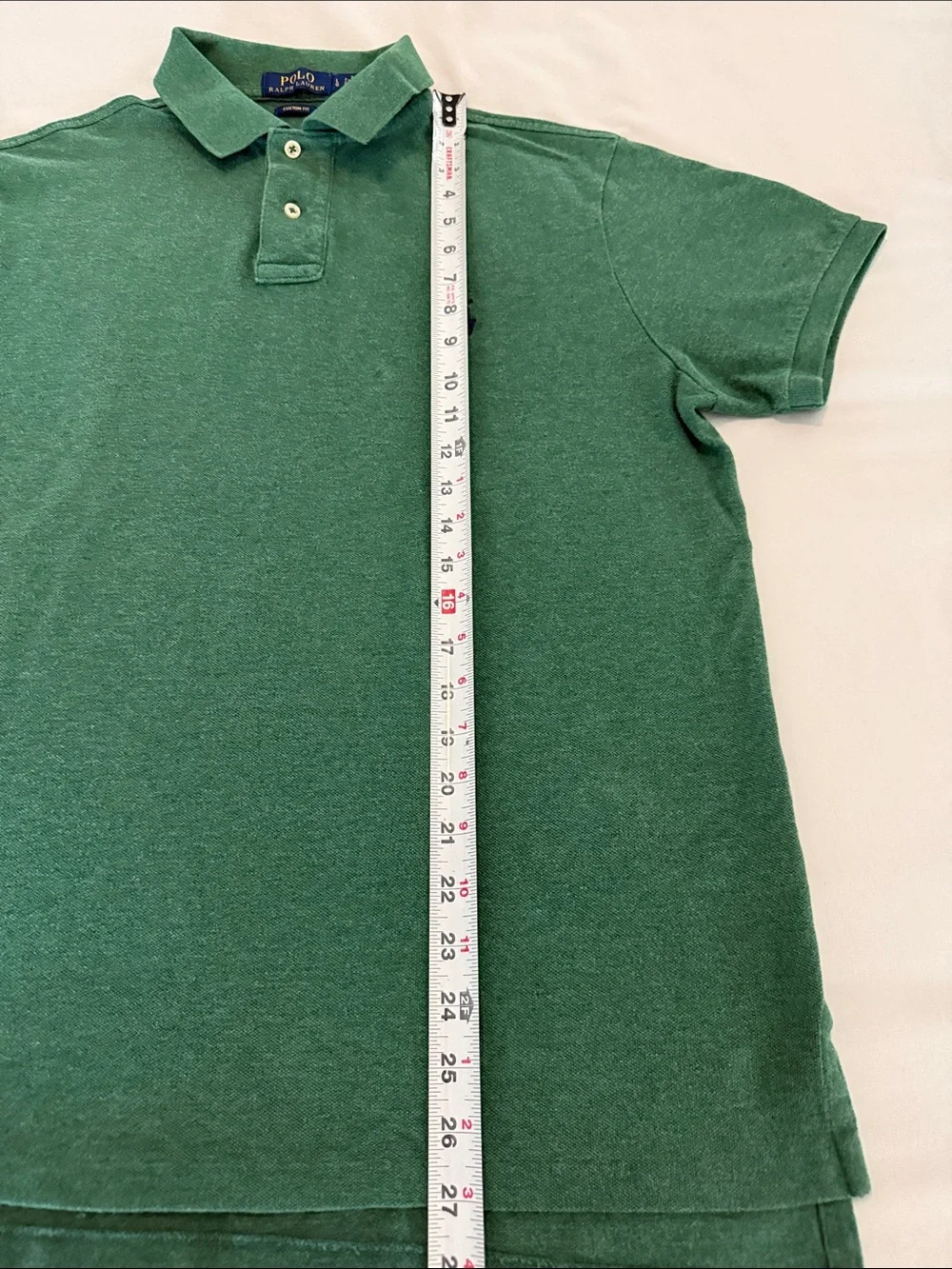 Polo by Ralph Lauren Men's Green Polo Shirt