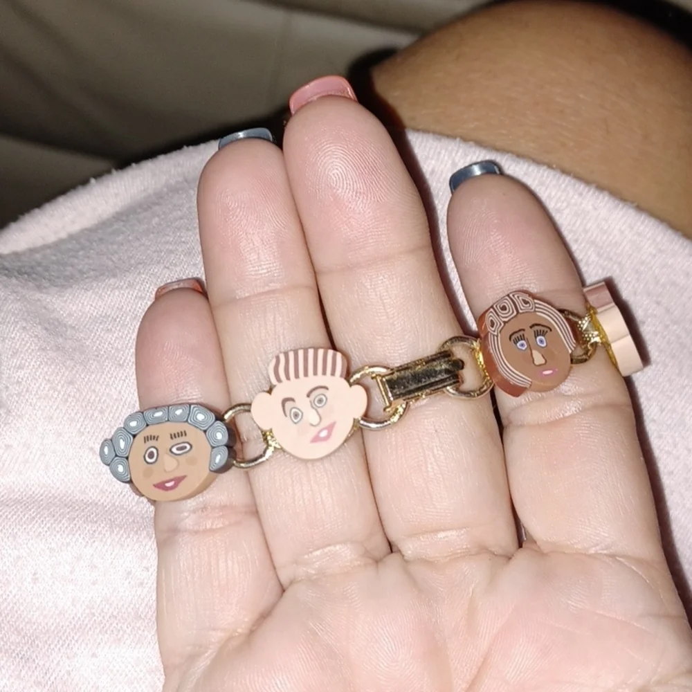 Clay head bracelet for child