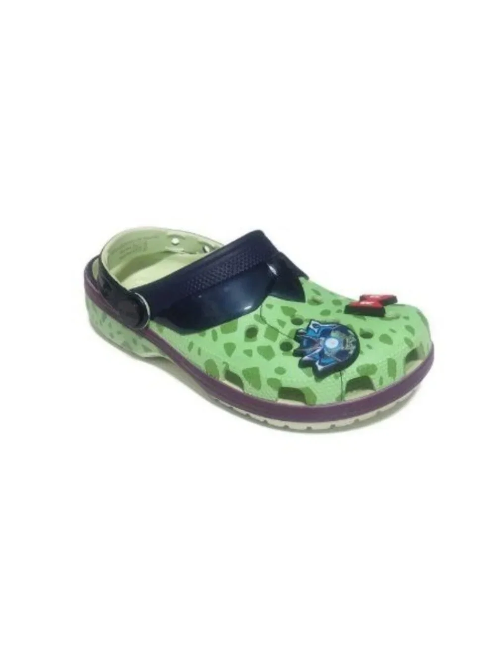 CROCS Dragon Ball Z Cell Classic Clog Mens 7 Womens 9 Sandals Croslite Green NWT