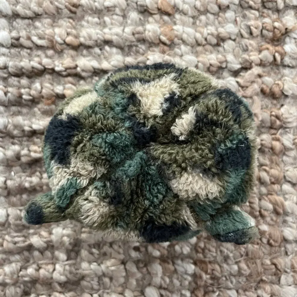 The North Face Baby Oso Fleece Bear Ear Hat Beanie Camo 0-6M NWOT Sherpa