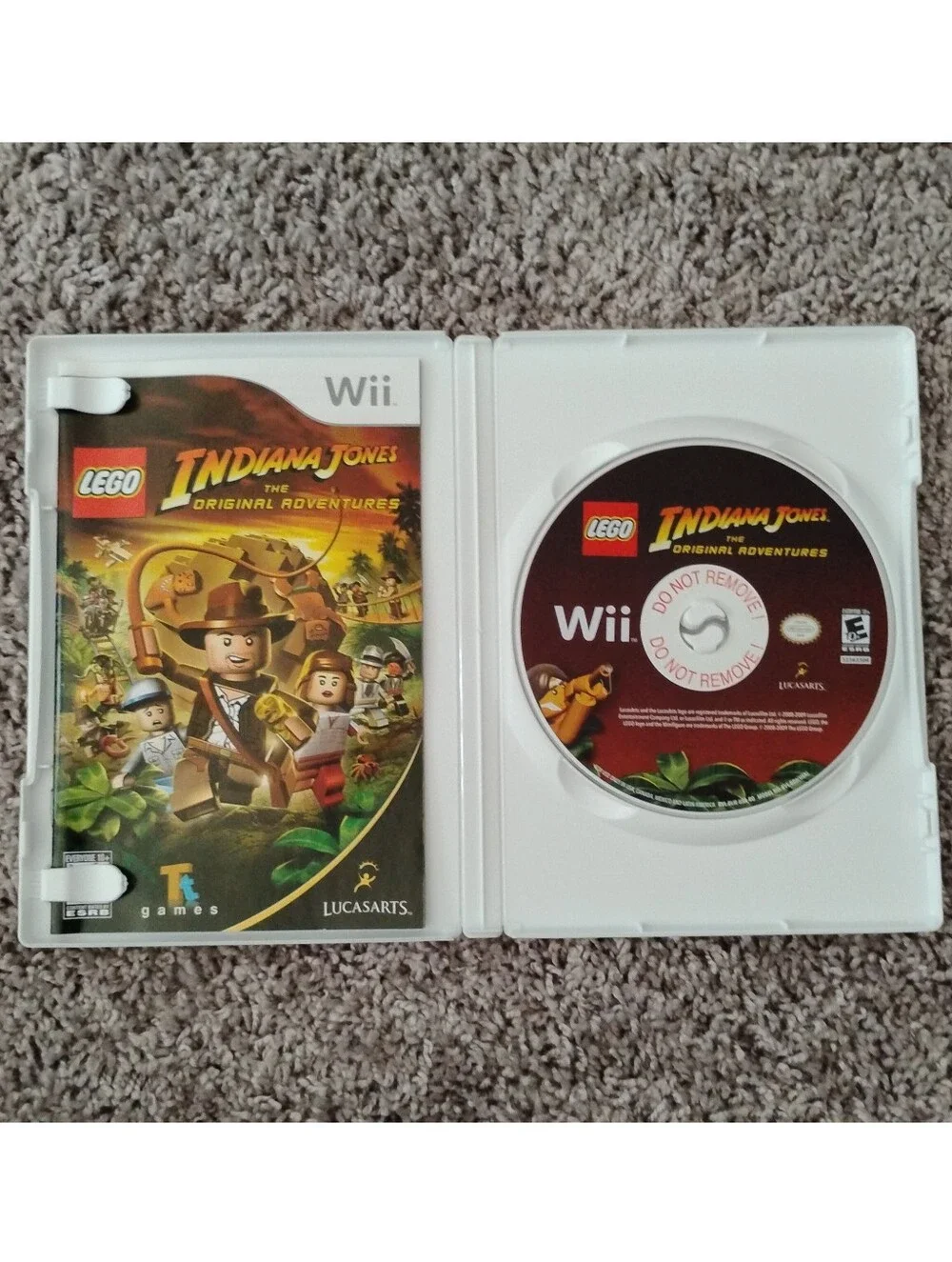 LEGO Indiana Jones: The Original Adventures (Nintendo Wii) - Complete in Case