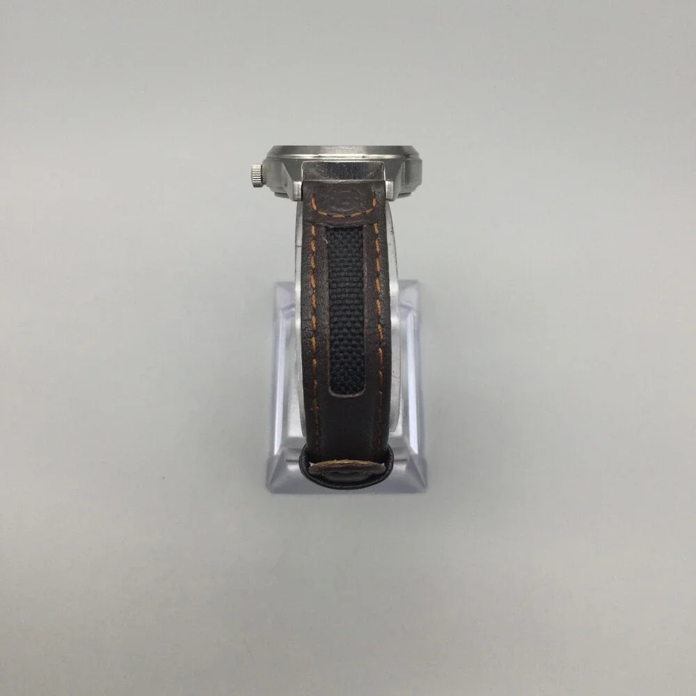 Timex Expedition Indiglo Womens Watch 26mm Cream Dial Brown Leather New Battery