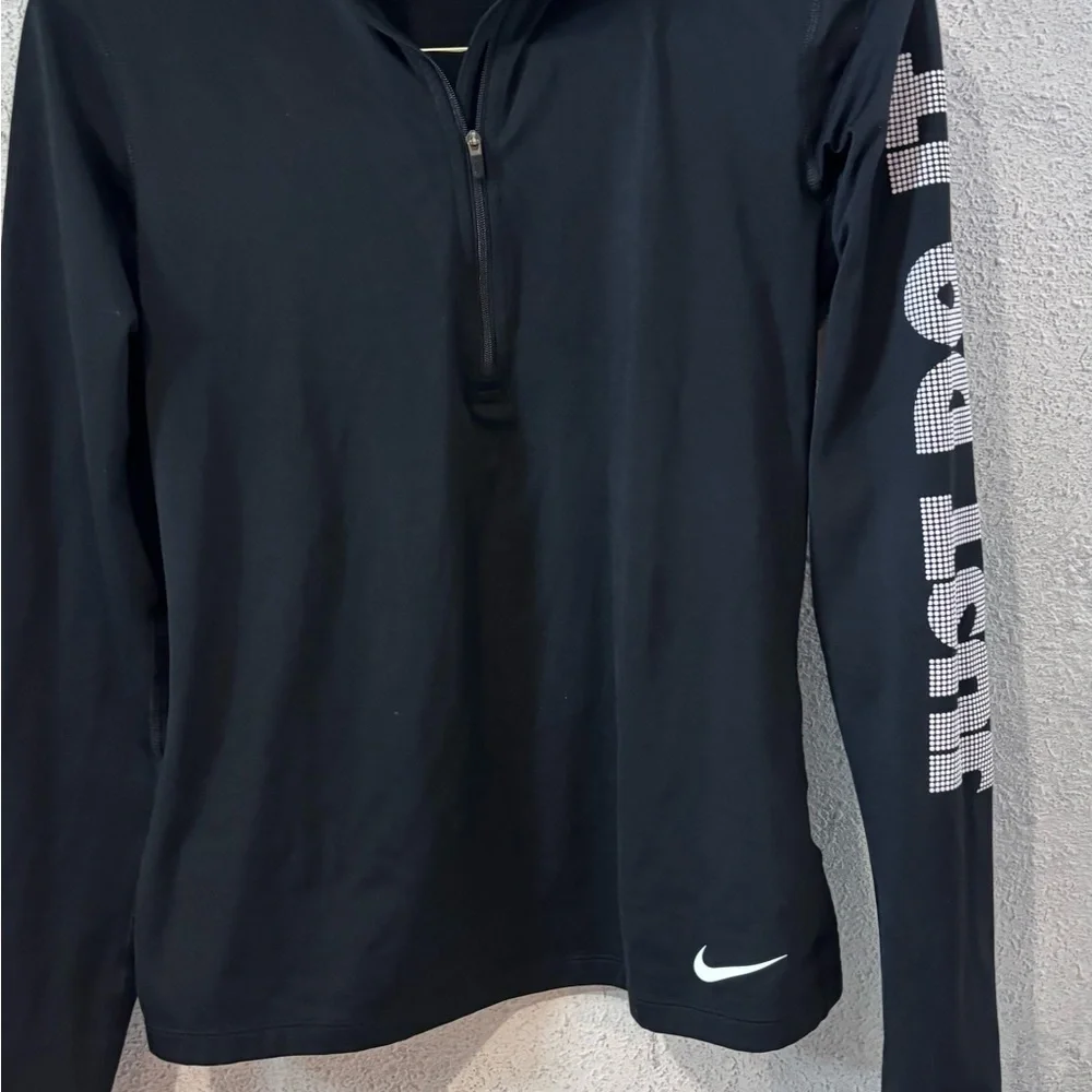Nike Black Quarter-Zip Pullover
