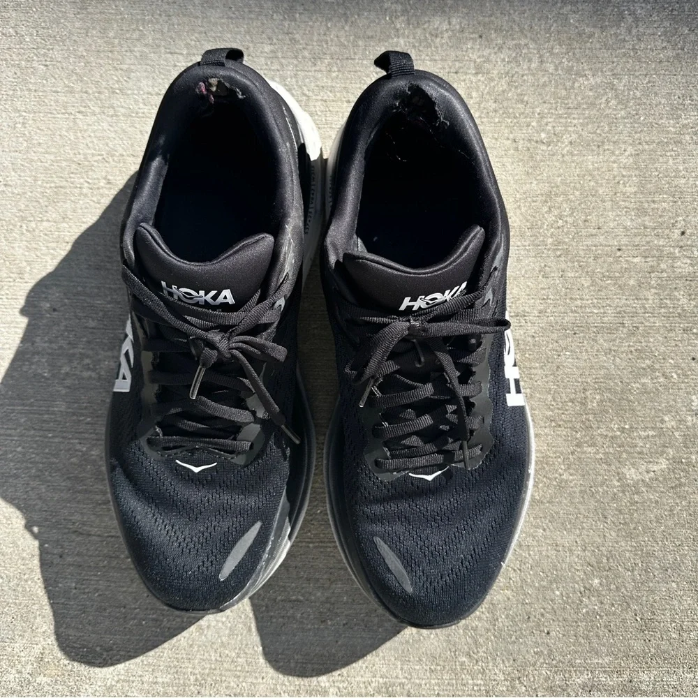 Hoka sleek black