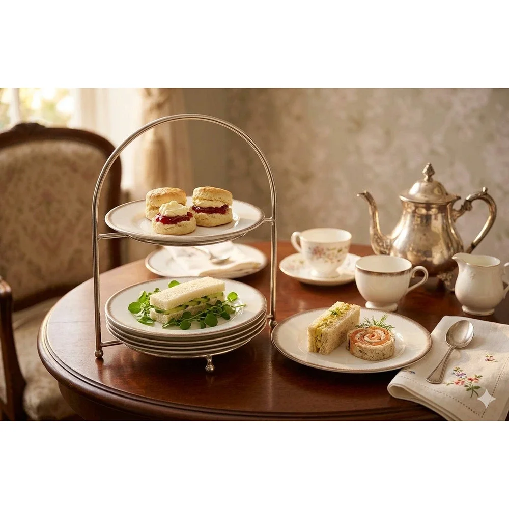 Wedgwood silver aster
