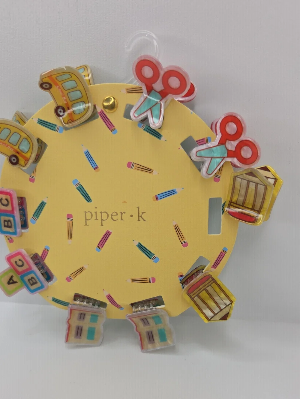 ✨️▪️Piper K ▪️ School Supplies Hair Claw Mini Clips Set Of 10