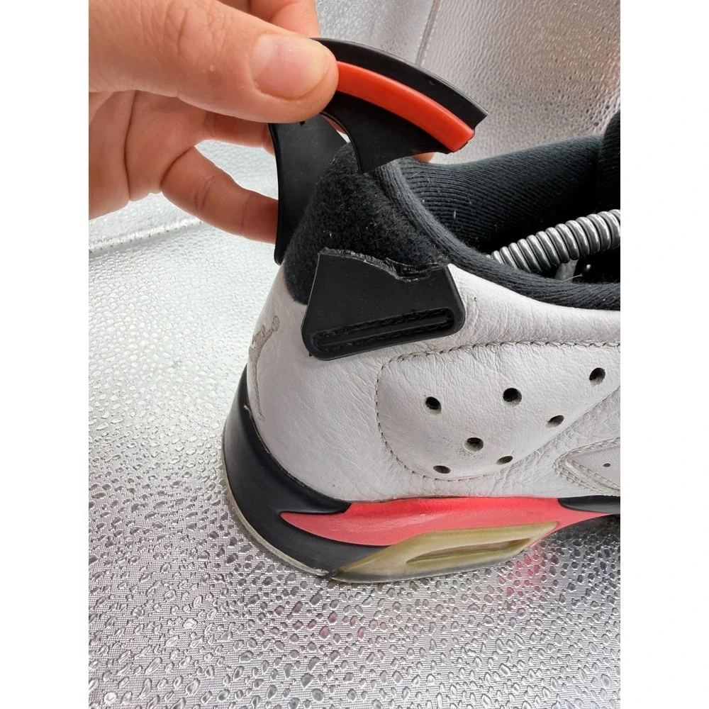 Size 10‎ Air Jordan 6 White Infrared Men Comfort Basketball Shoes 304401-123