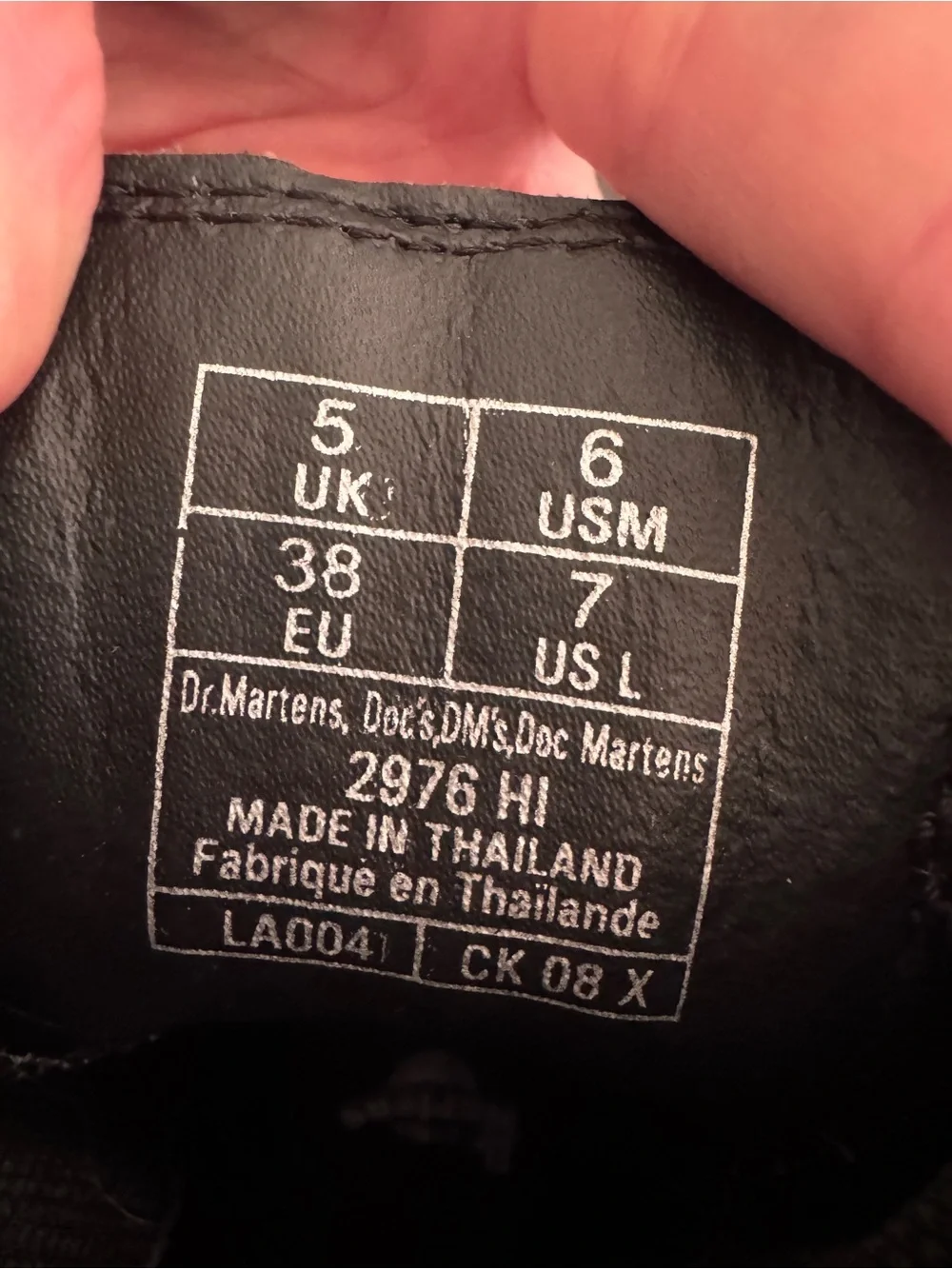 Dr. Martens sleek black