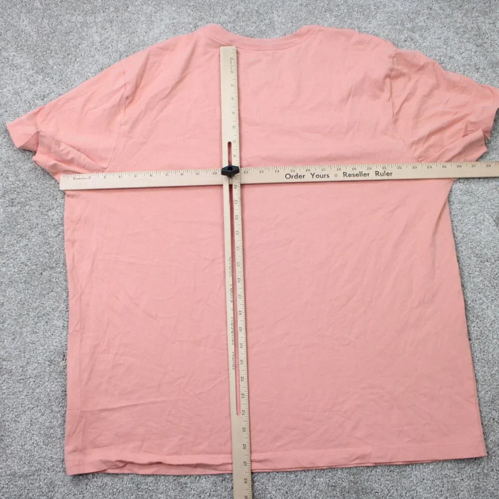 Jordan Shirt Mens 2XL XXL Pink Embroidered Jumpman‎ Logo Cotton Short Sleeve