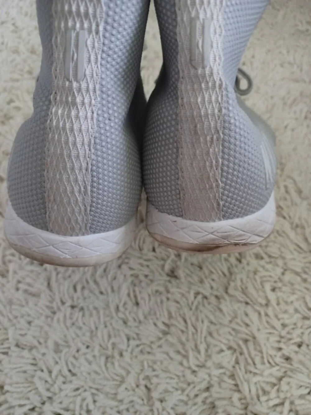 NOBULL High Top Trainer Gray SuperFabric CrossFit Shoes Men's 11.5 EU 45.5