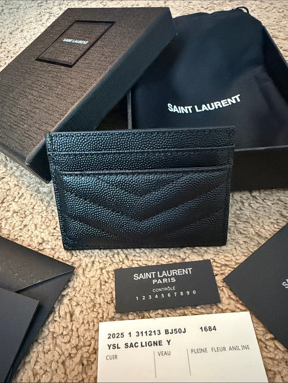 Louis Vuitton ysl card