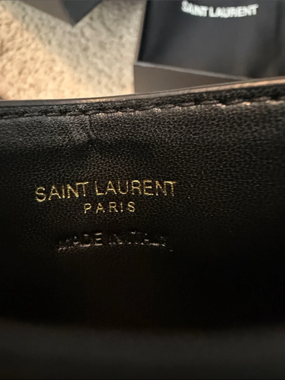 Louis Vuitton ysl card