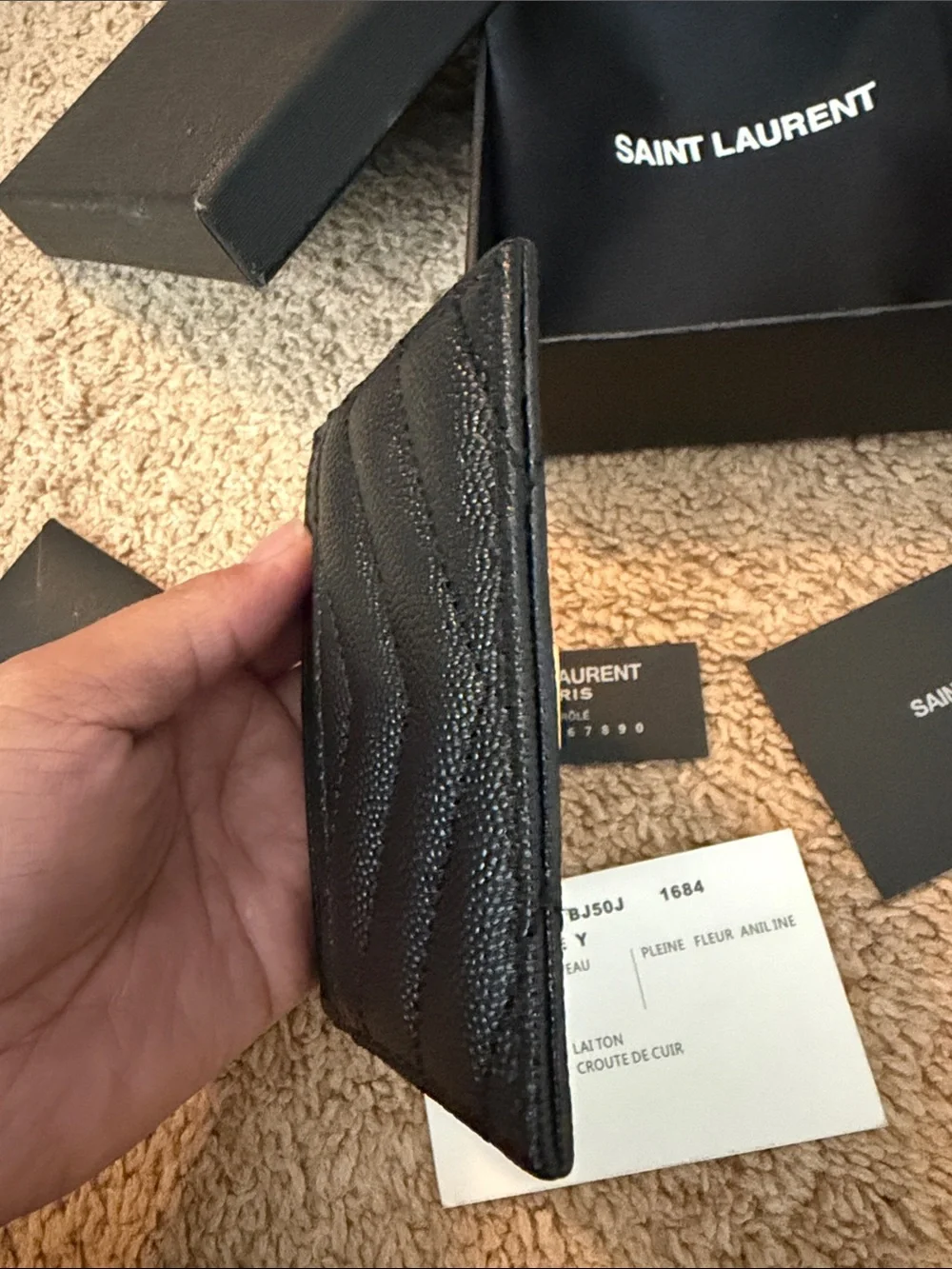 Louis Vuitton ysl card