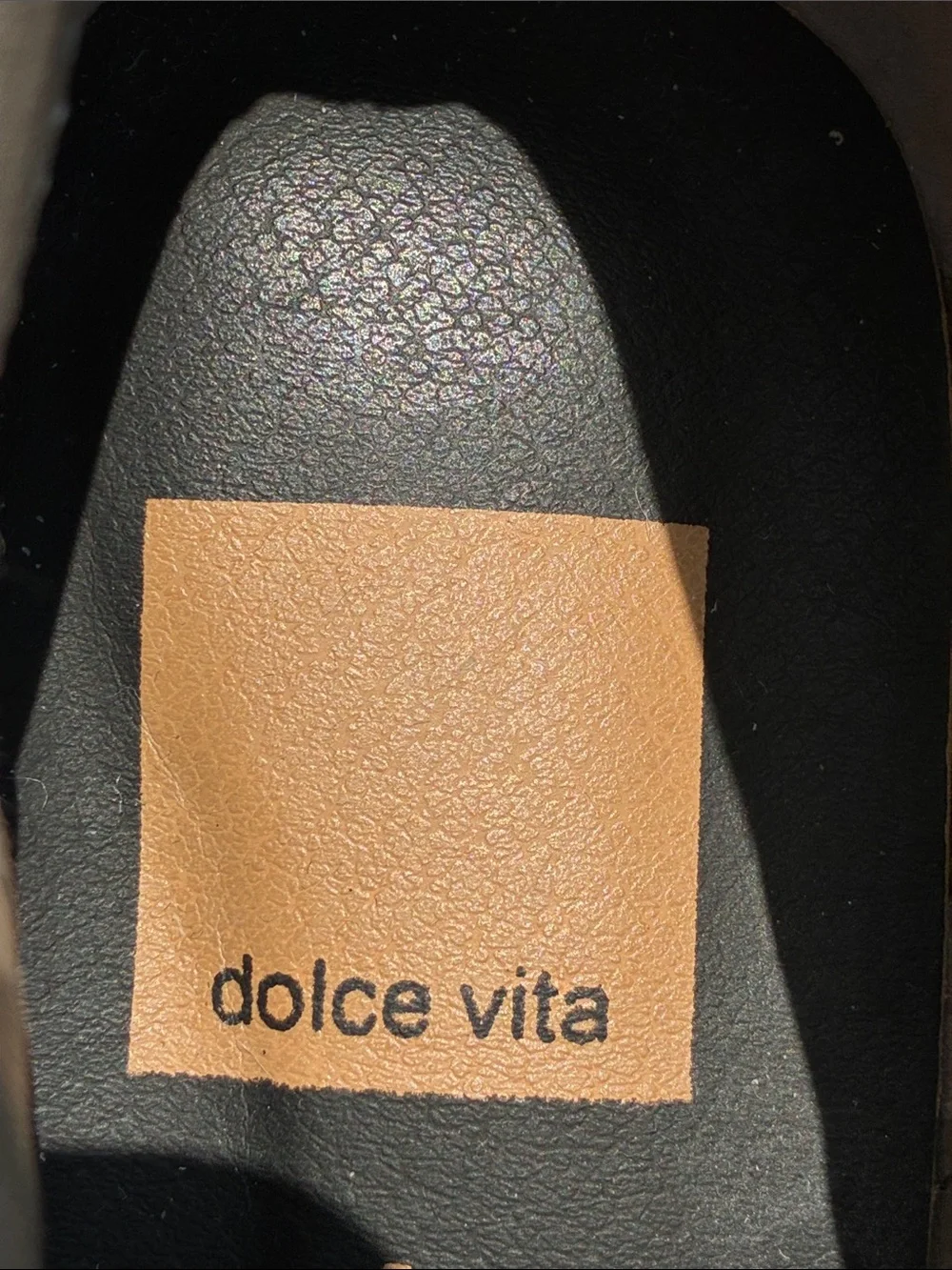 Dolce Vita Daine Tan Suede Ankle Bootie, 2.5