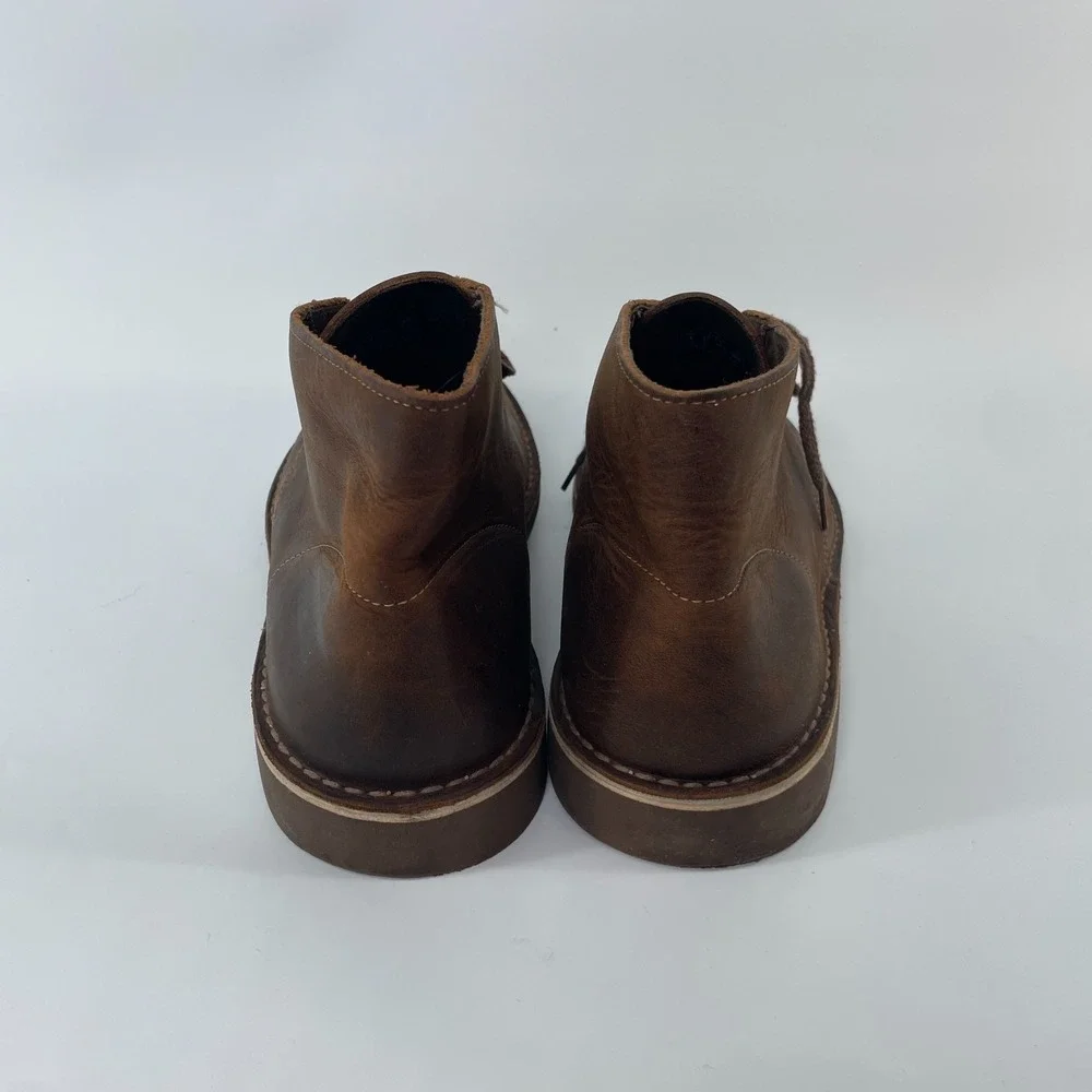 Clarks Mens Bushacre‎ 2 Brown Leather Chukka Desert Boots Sz 11 M