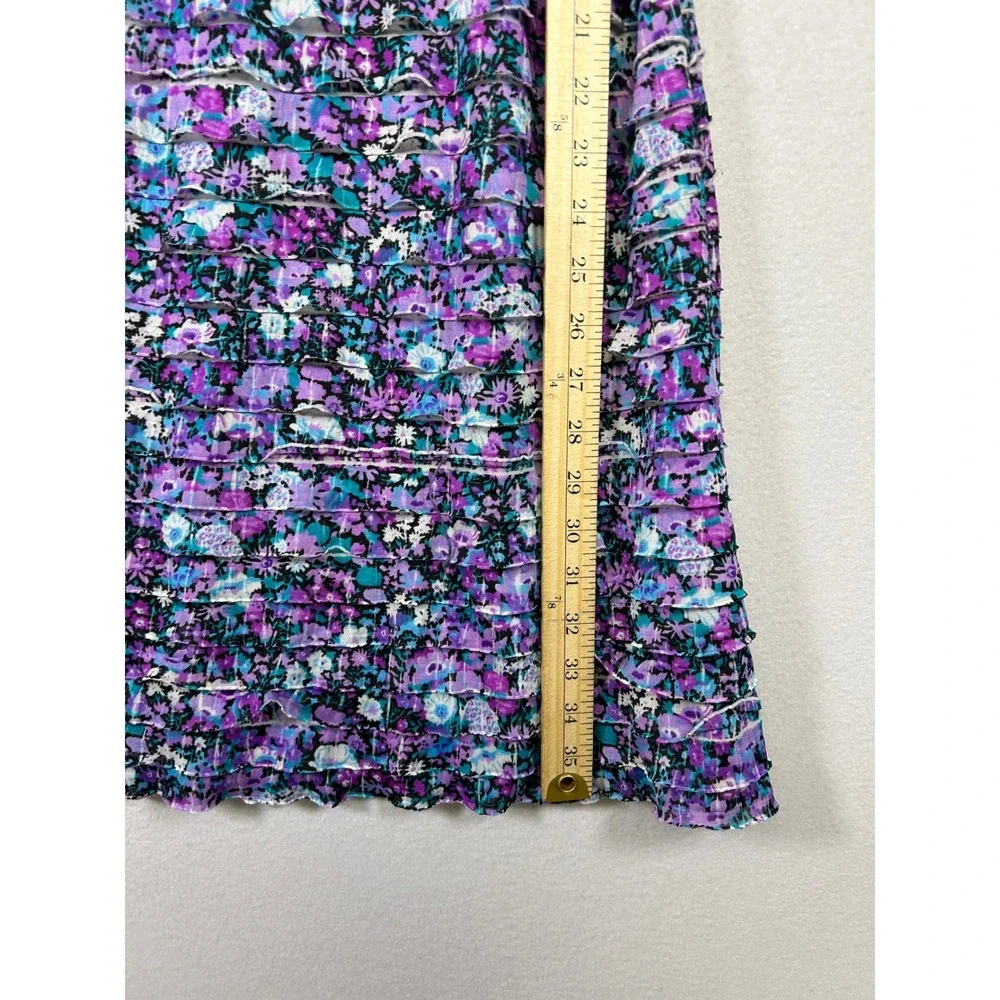 Floral Ruffle Party Dress Speechless Kid Size 16 Purple Black Shrug E3775D01MTFG
