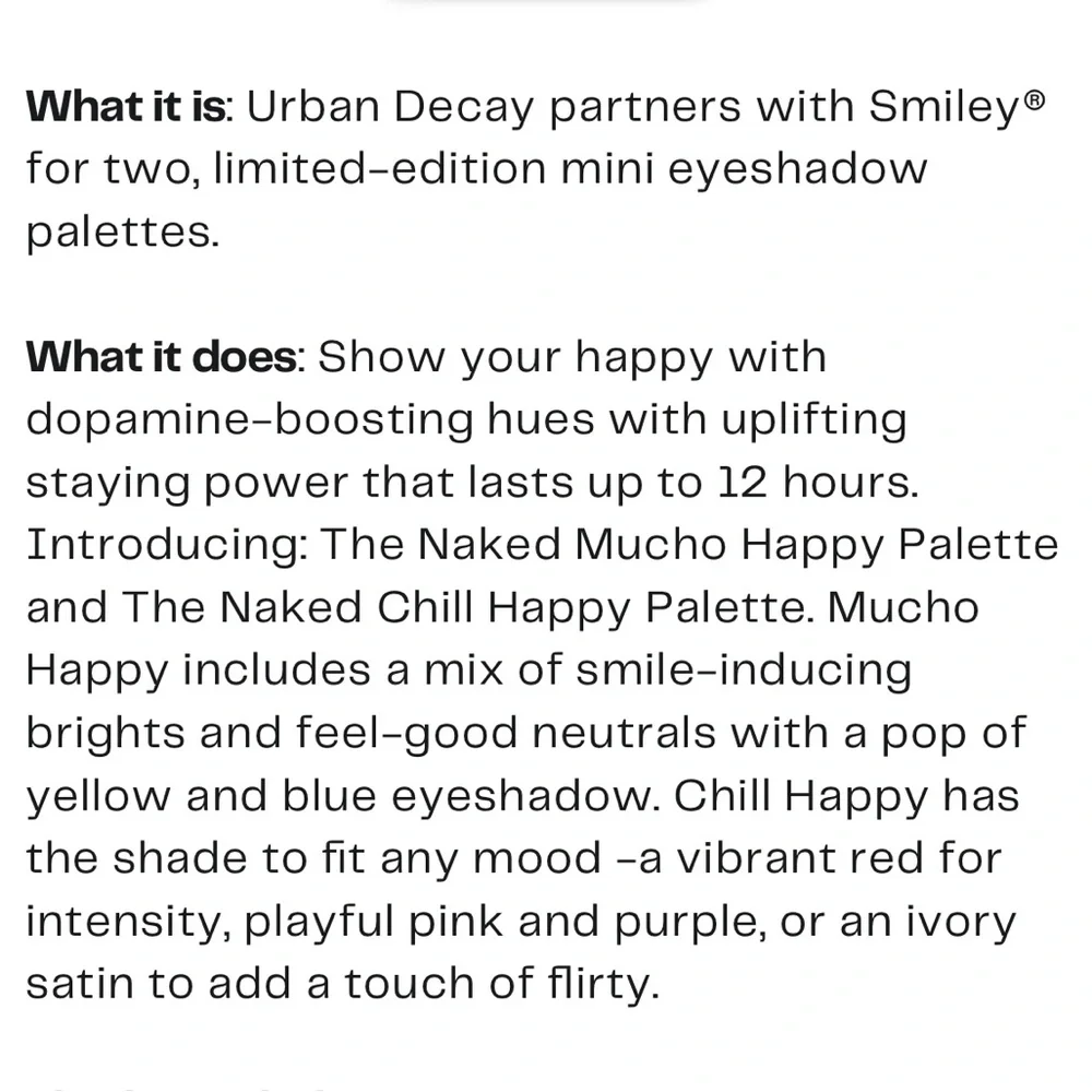 Urban Decay brand new
