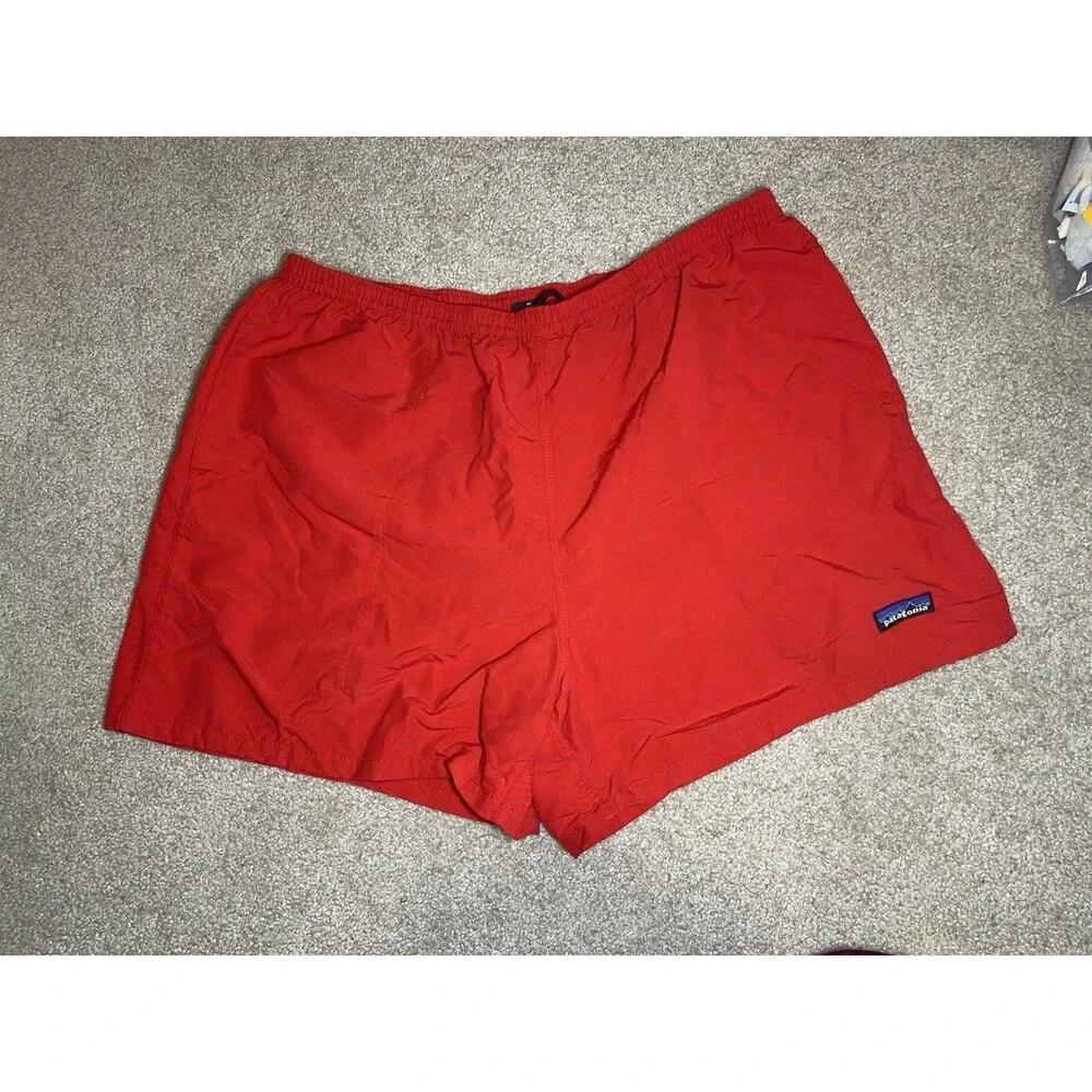 Patagonia Men's XL Red Baggies Shorts 4
