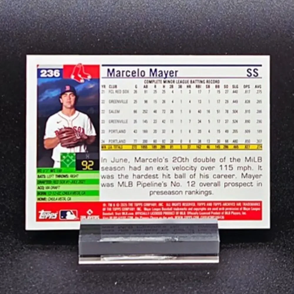 Topps marcelo mayer