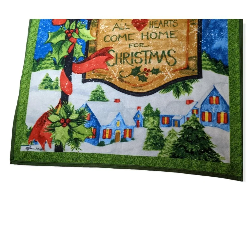 Collective Goods Light Fleece Christmas Blanket