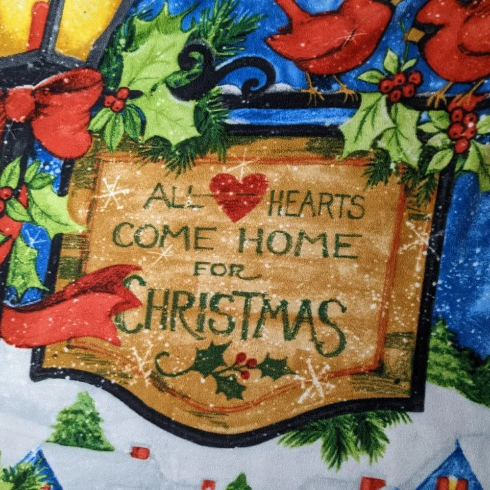 Collective Goods Light Fleece Christmas Blanket