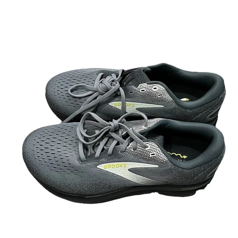 Brooks Gray Ghost 16‎ Neutral Cushion Men's Athletic Shoes Size 11 Extra Wide 4E