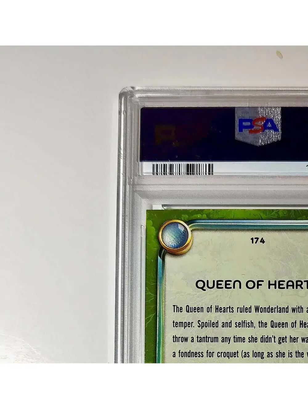 Queen of Hearts 2025 Topps Disney Wonder #174 Card Alice in Wonderland PSA 10