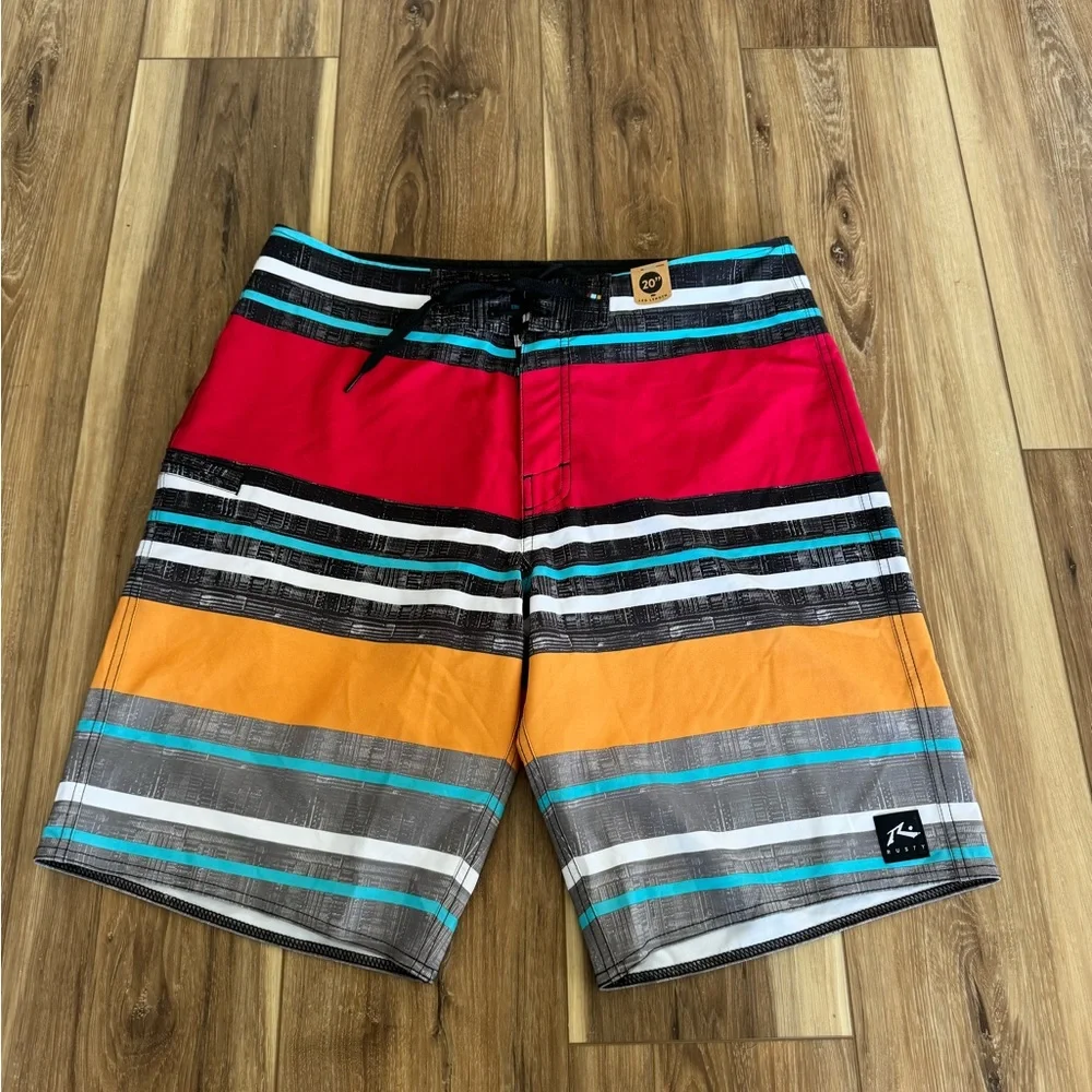 Rusty Board Shorts size 32 NWT