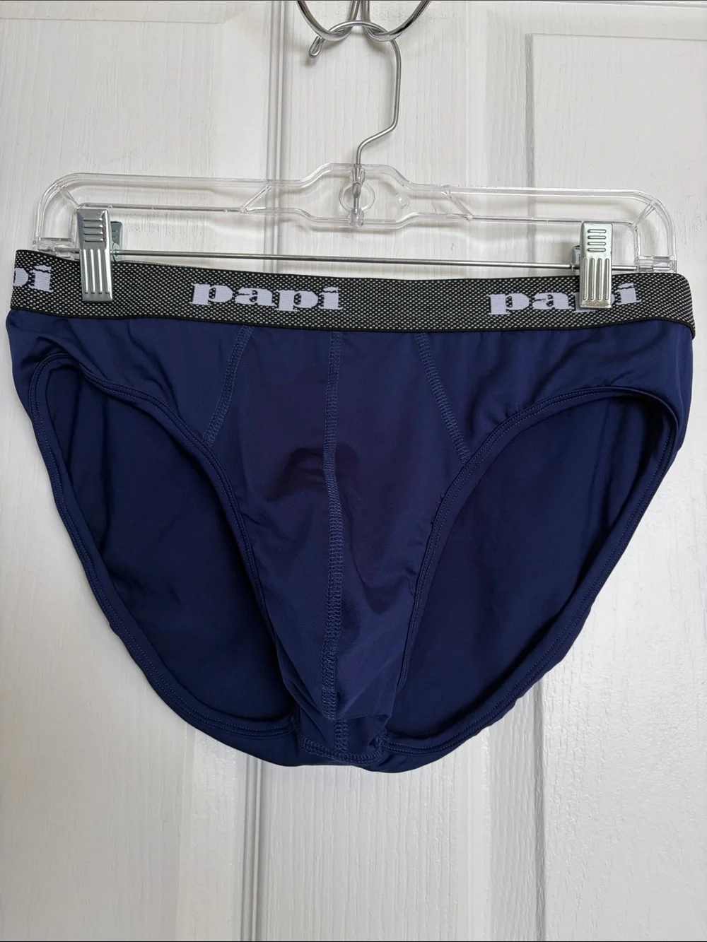 Papi Briefs - Blue  with Black logo band