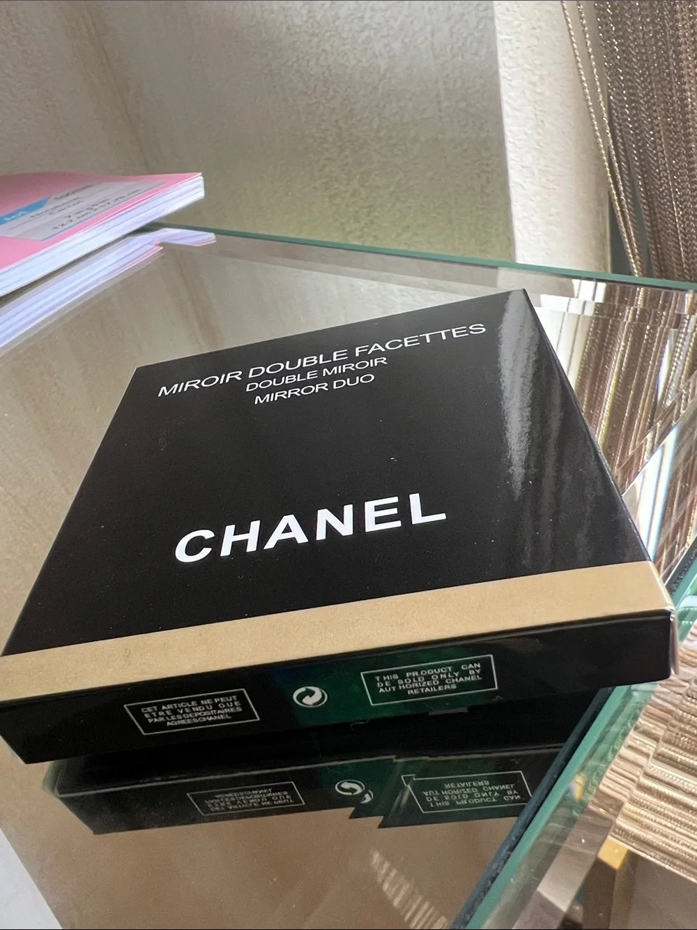 CHANEL sleek compact