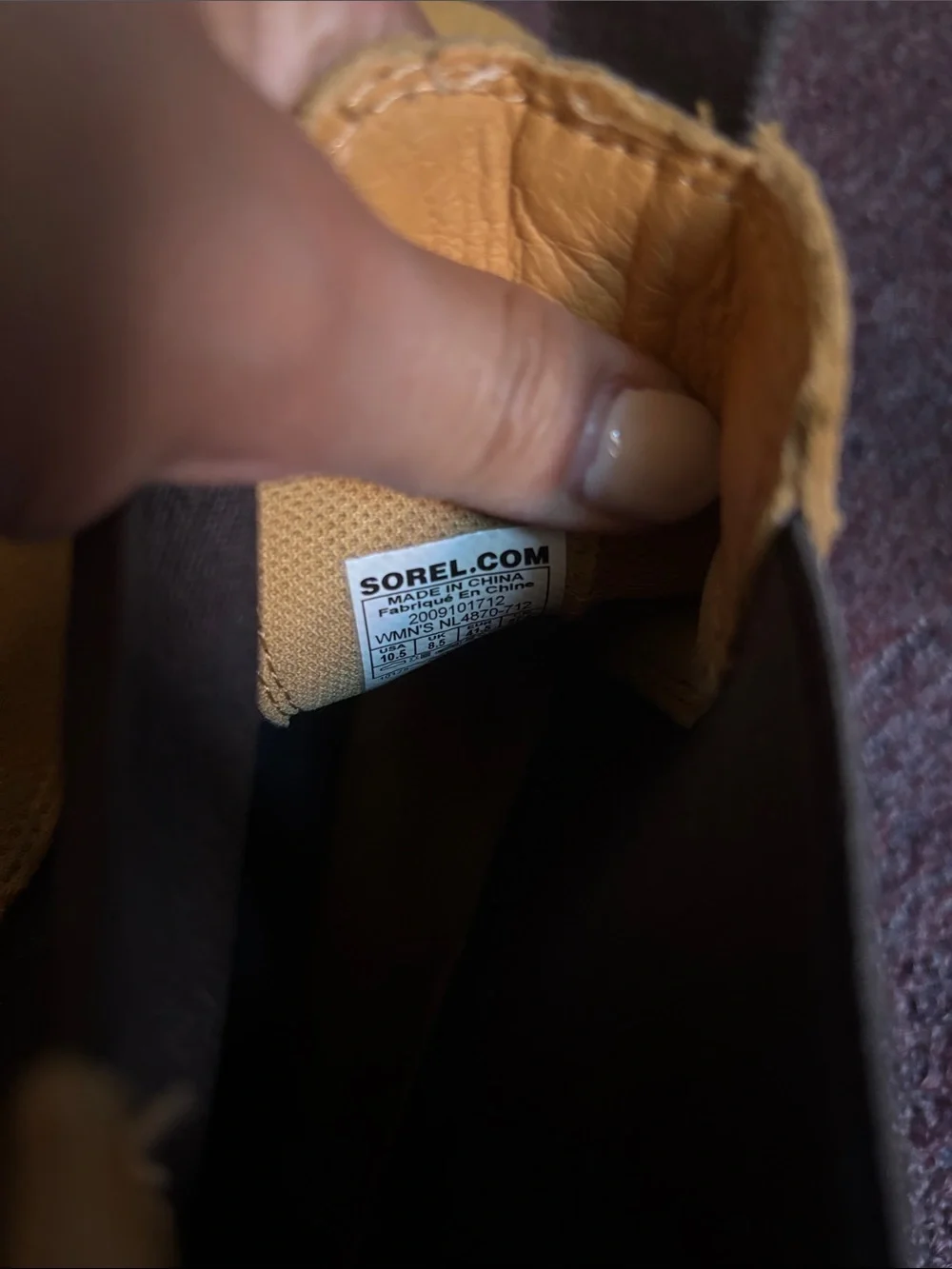 Sorel excellent basically