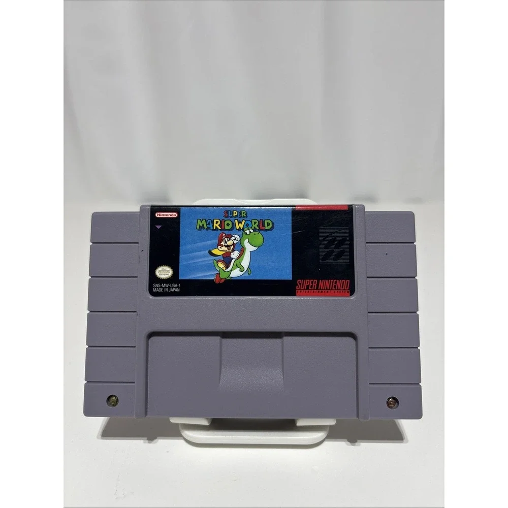 Super Mario World Super Nintendo 1991 Cartridge Only Tested &‎ Works SNES
