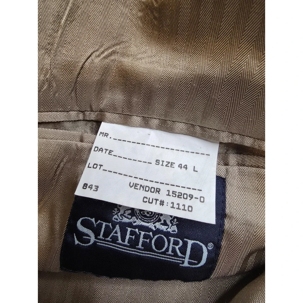 Stafford measurement sports actual