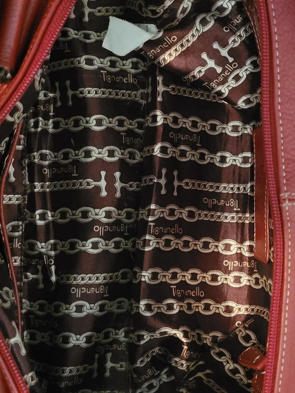 Tignanello pebbled leather