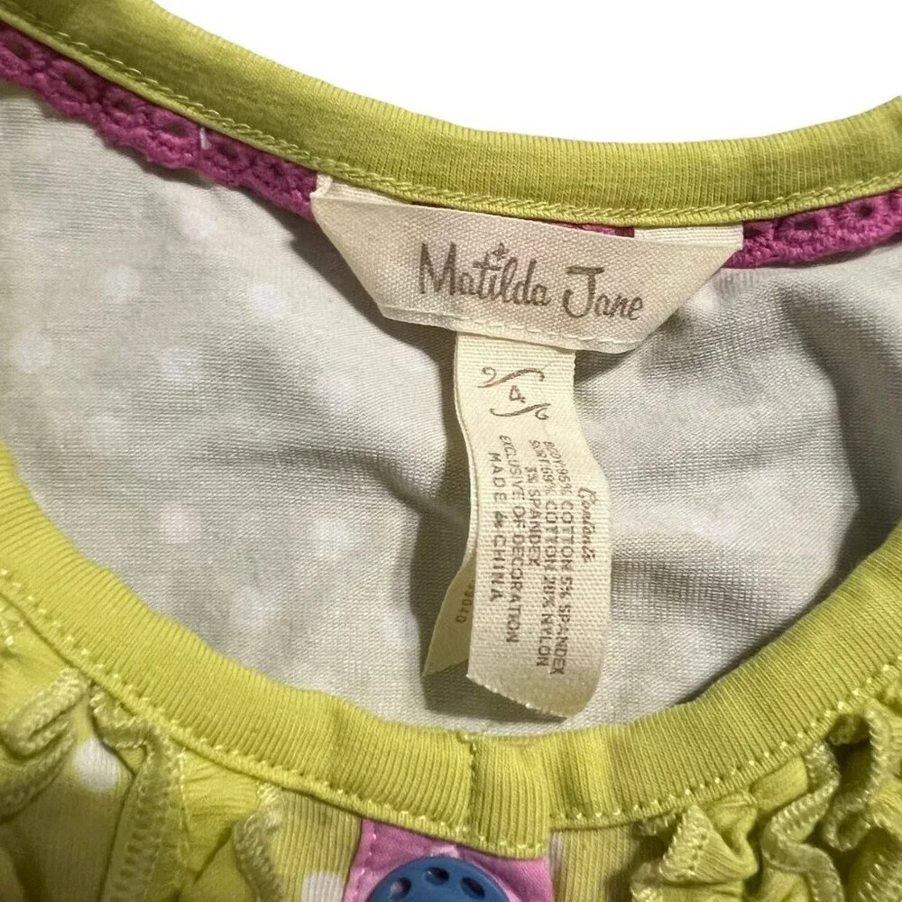 Matilda Jane Sz 4 Make Believe As A Princess Dress