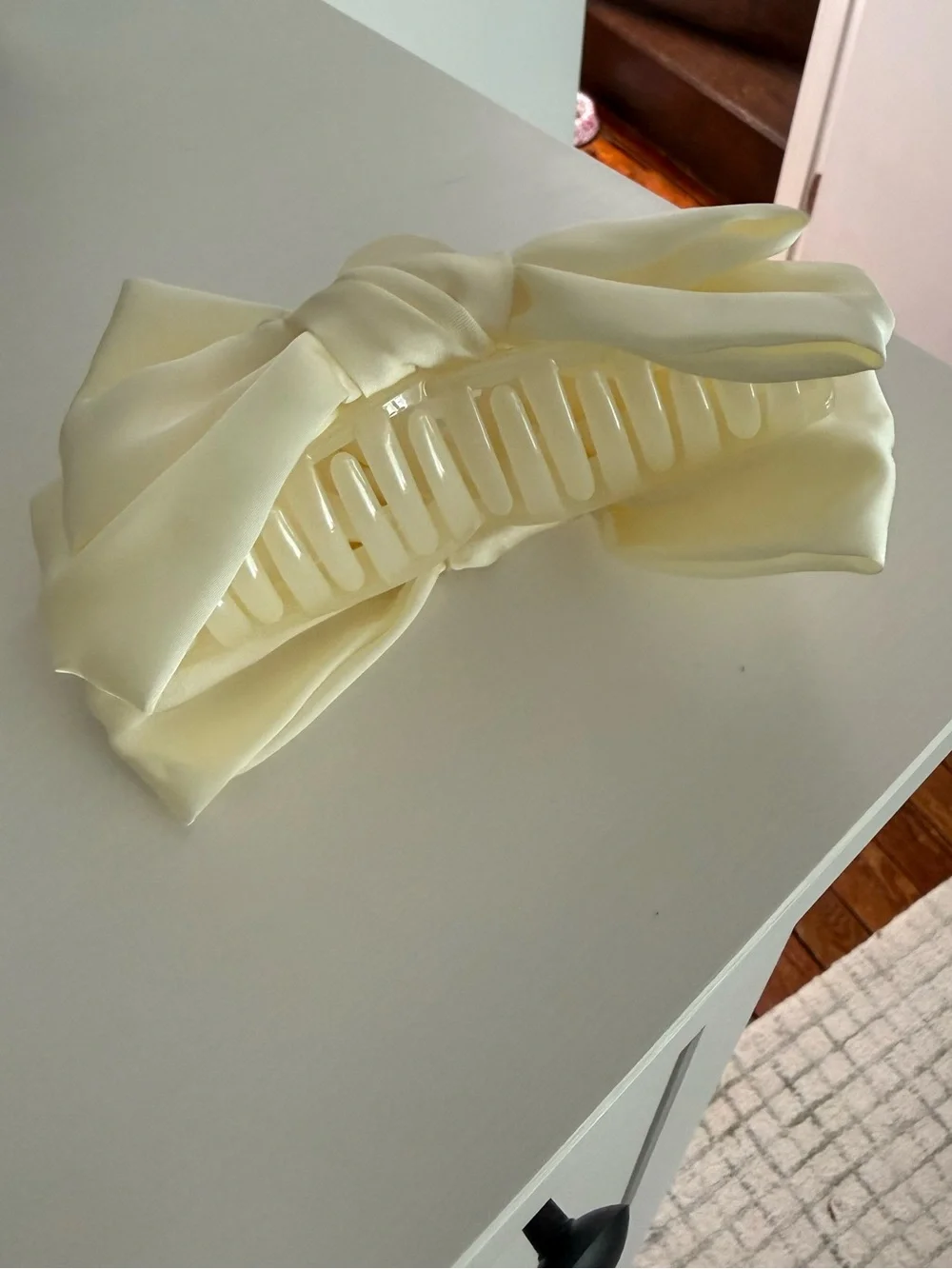 Anthropologie satin bow