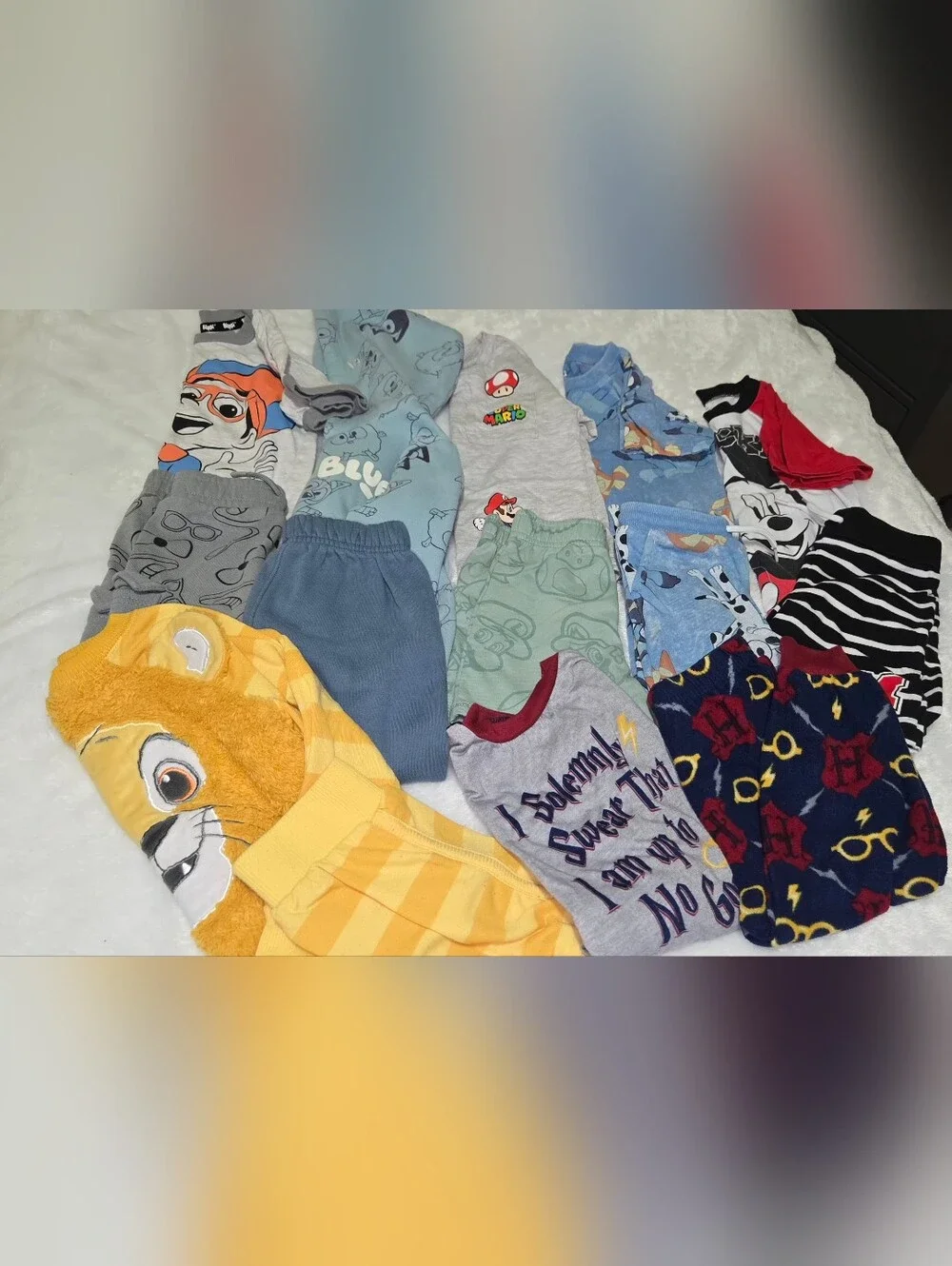 Toddler Character Outfit Bundle-Bluey, Mario, Blippi And More