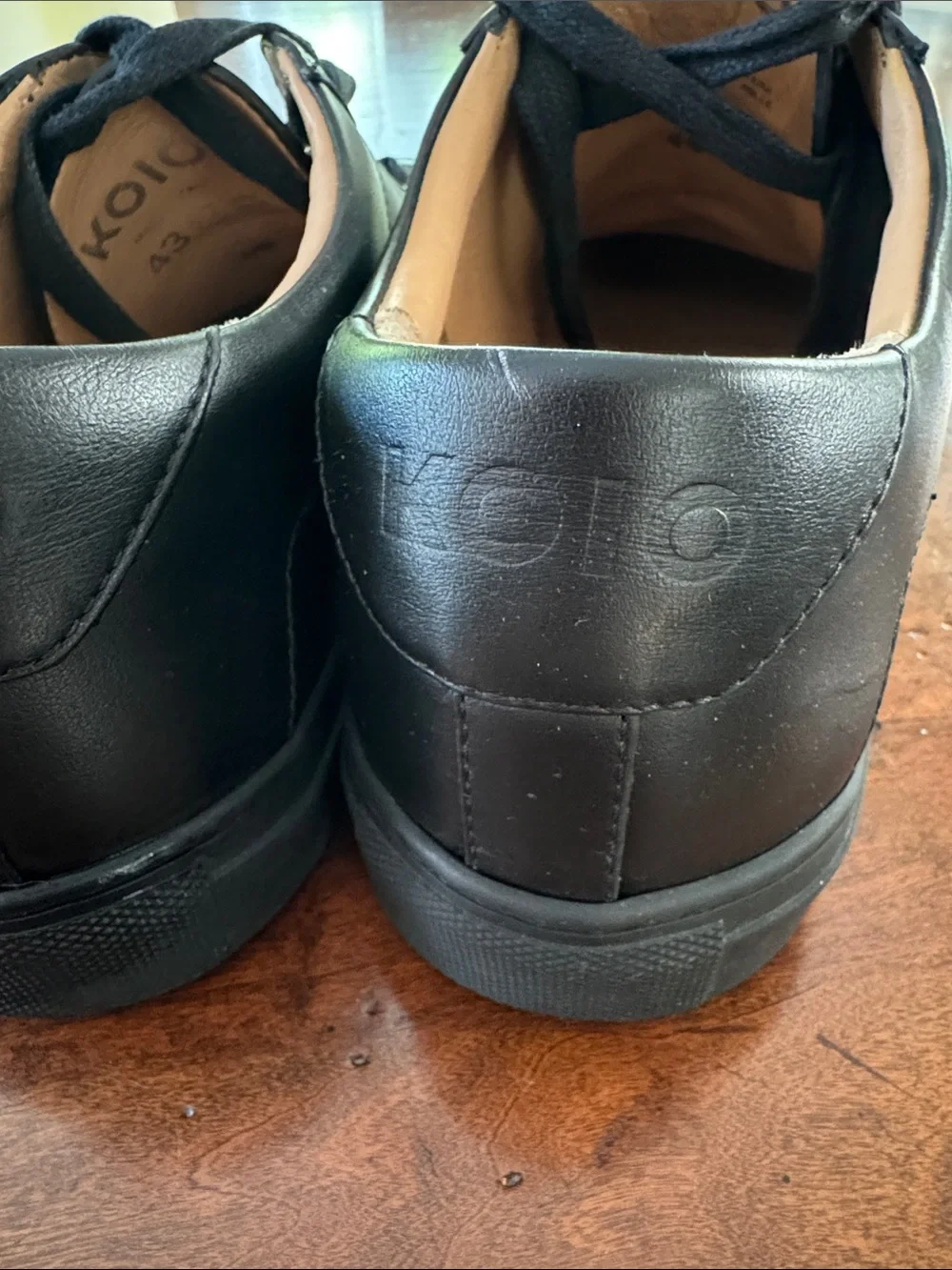 Koio Capri Black Leather Men's Sneaker