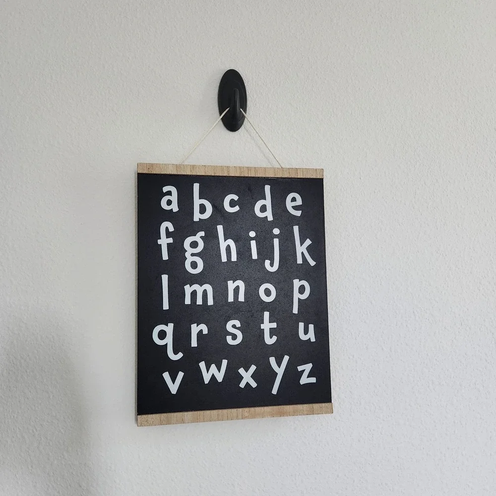Kids Toddler Alphabet Wall Decor Learning Educational Art‎