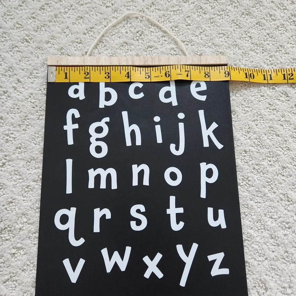 Kids Toddler Alphabet Wall Decor Learning Educational Art‎