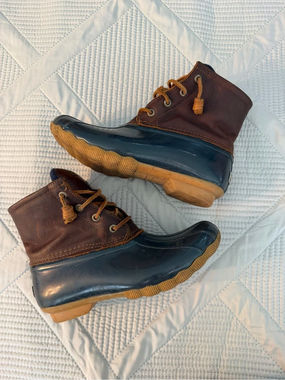 Sperry waterproof navy