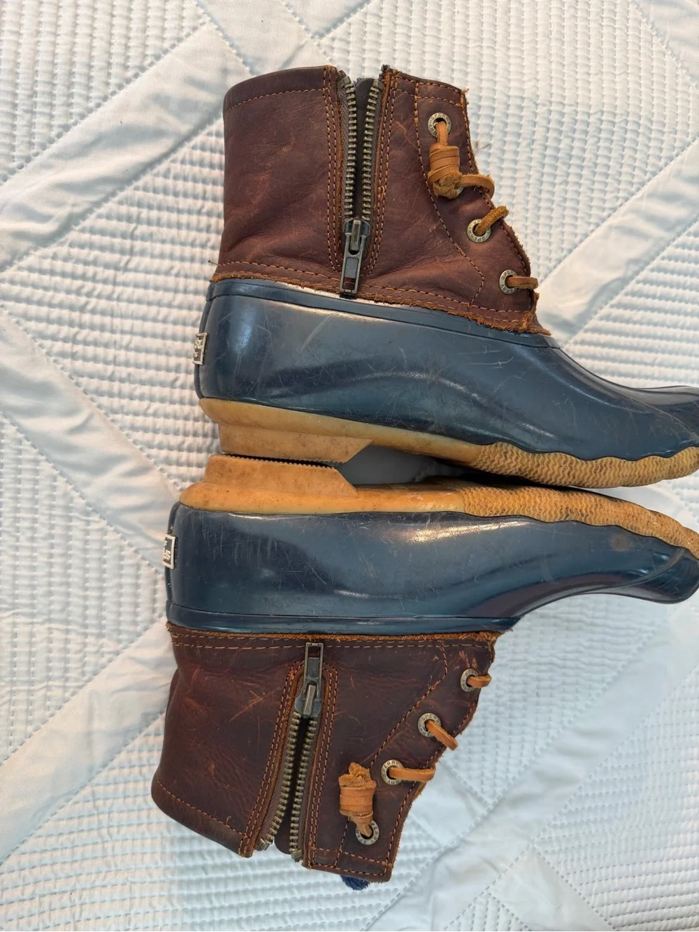 Sperry waterproof navy
